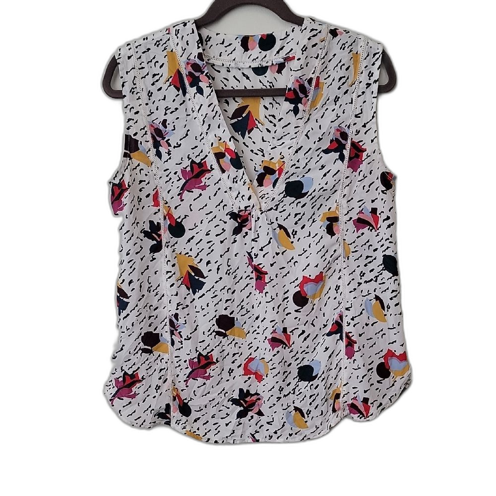 Women's Sleeveless Printed Top